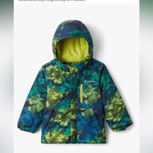 Columbia Boys Lightning Lift Jacket Columbia NWT  2T